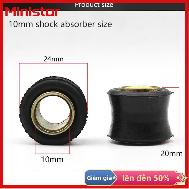 Ministar 1 miếng đệm cao su giảm xóc sau xe máy đệm cao su giảm xóc 10mm 12mm Vòng đệm cao su