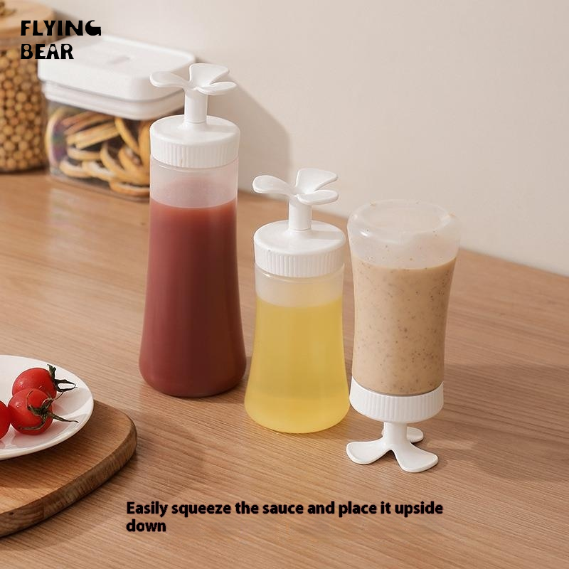 Chai bóp được đa năng Gấu bay cho nước sốt, mật ong và gia vị-Thiết kế hiện đại