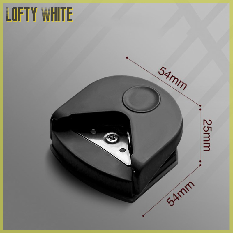 Lofty White Cắt giấy và làm tròn Giấy cắt góc cắt nhựa PVC phim Maker Máy giấy tông đơ văn phòng công ty accessorie