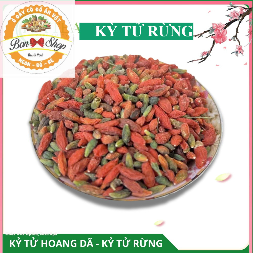 500G KỲ TỬ RỪNG TÂY BẮC- KỲ TỬ HOANG DÃ, CHUẨN THIÊN NHIÊN KHÔNG PHẨM MÀU, HÓA CHÁT
