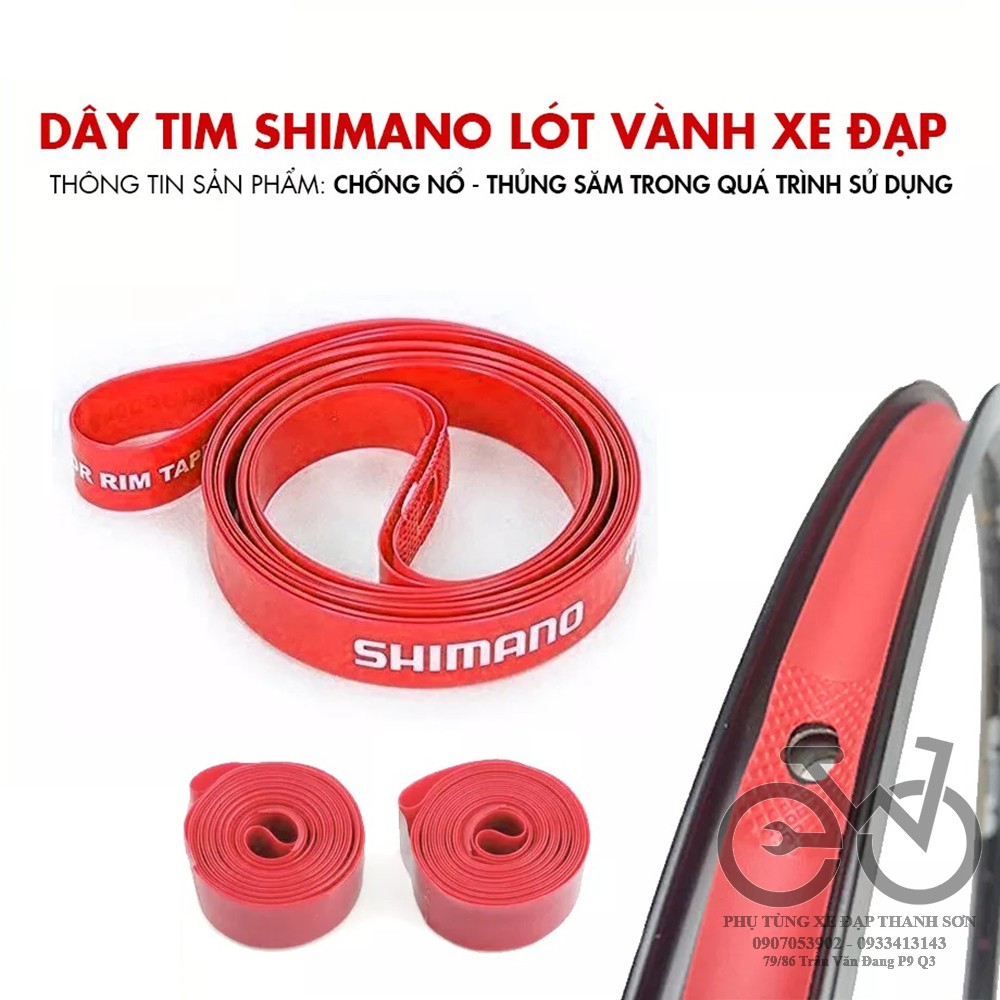 Dây tim lót vành, niềng xe đạp giúp chống thủng săm xe đạp