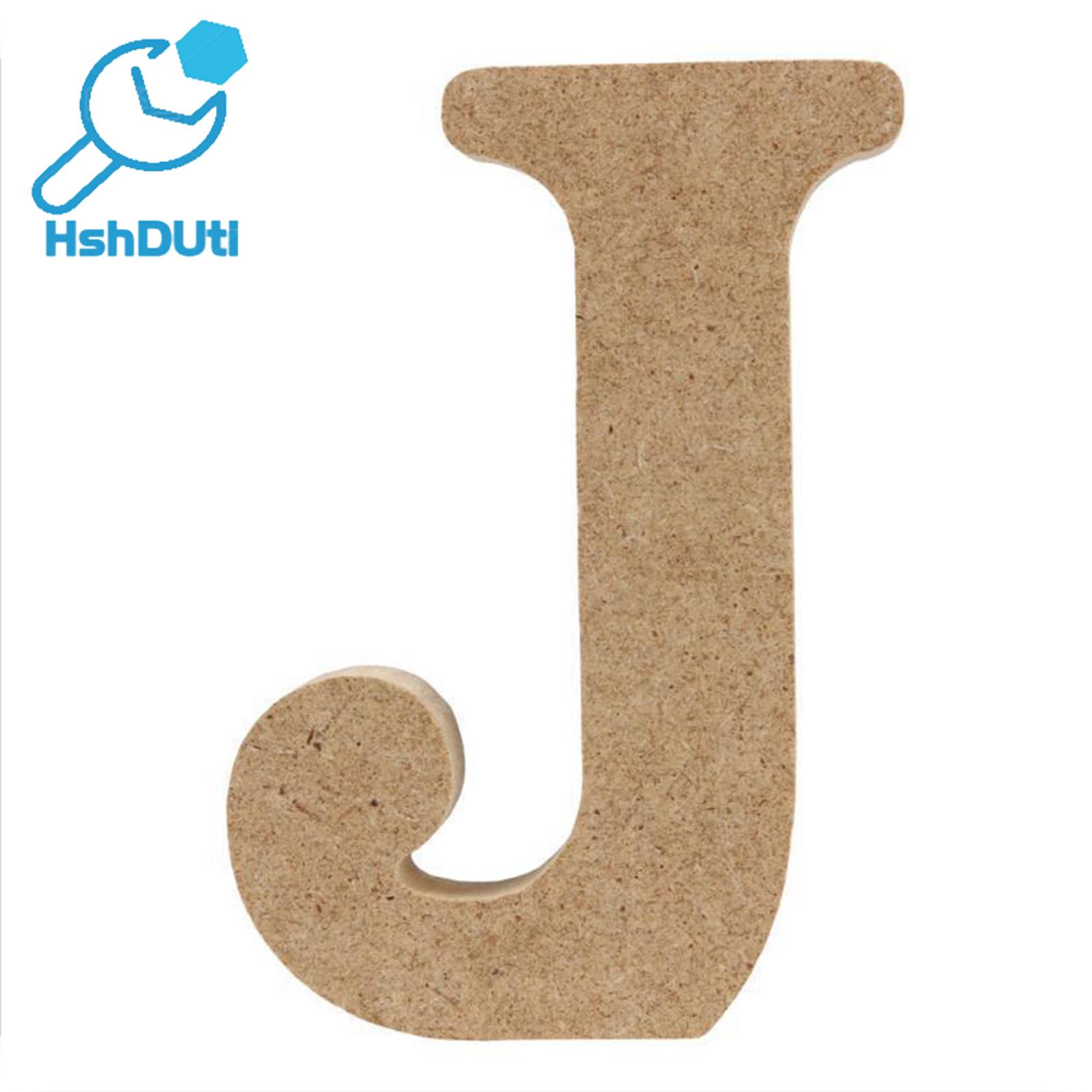 Fosdpa1 Personalized Wooden Letters Wooden Letter Sign 4 Inch Large Wooden Alphabet Letters for Diy Painting Crafts Wedding Home Wall Decor – Perfect for Personalized Art Projects and Creative Gifts