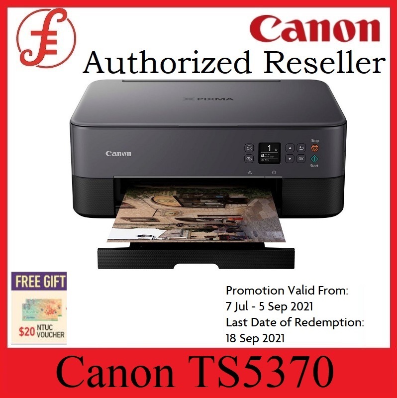 Canon PIXMA TS5370 Wireless All-In-One Inkjet Printer (5370 TS-5370) Singapore
