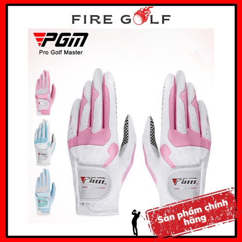 Găng tay golf nữ pgm st018 chính hãng chất liệu cao cấp hút ẩm thông thoáng