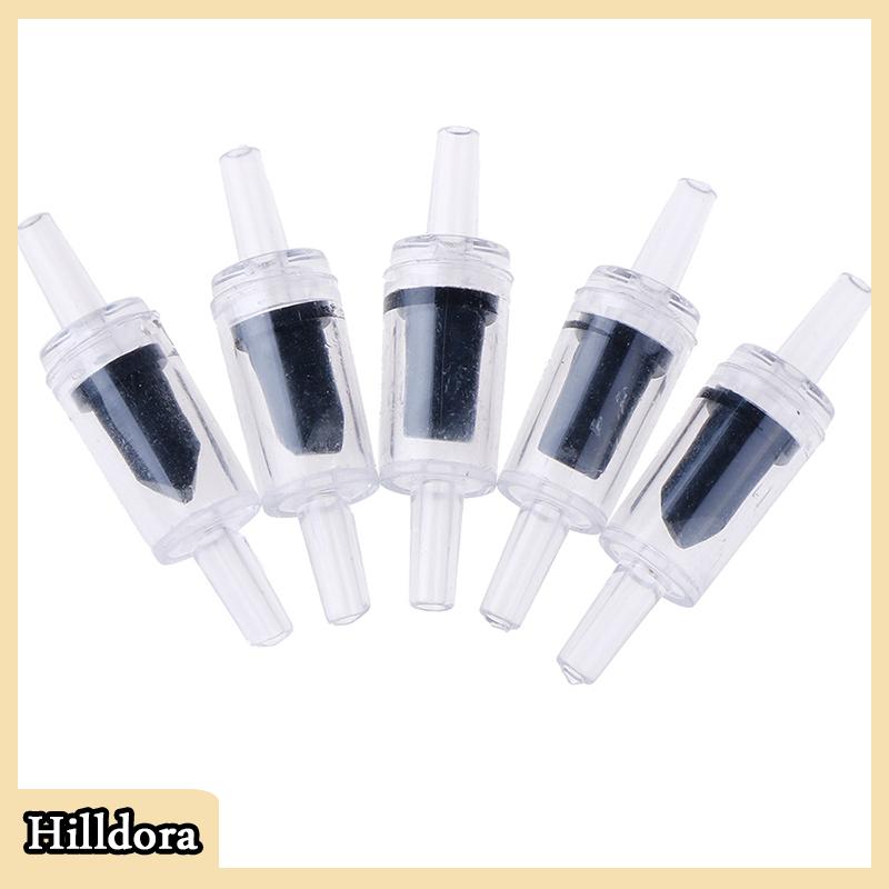[Hilldora] 5 chiếc van kiểm tra không quay trở lại bể cá bơm không khí CO2 khuếch tán nước - 4