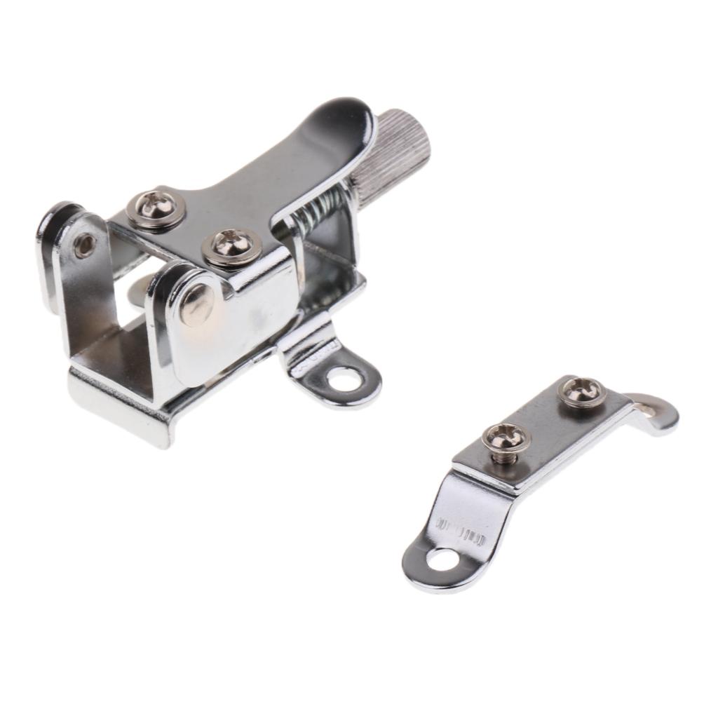 Ccgenius kim loại ném ra trống Snare màn hình cho trống Bộ gõ thay thế 11x3.9cm