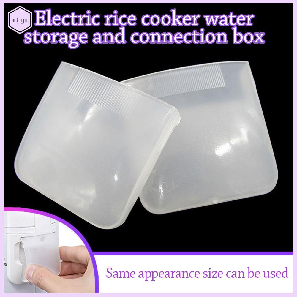 WFYW 10Pcs Bền Có thể giặt Trong suốt Cốc hút ngưng tụ Phụ tùng nồi cơm điện Thay thế Máy thu gom nước