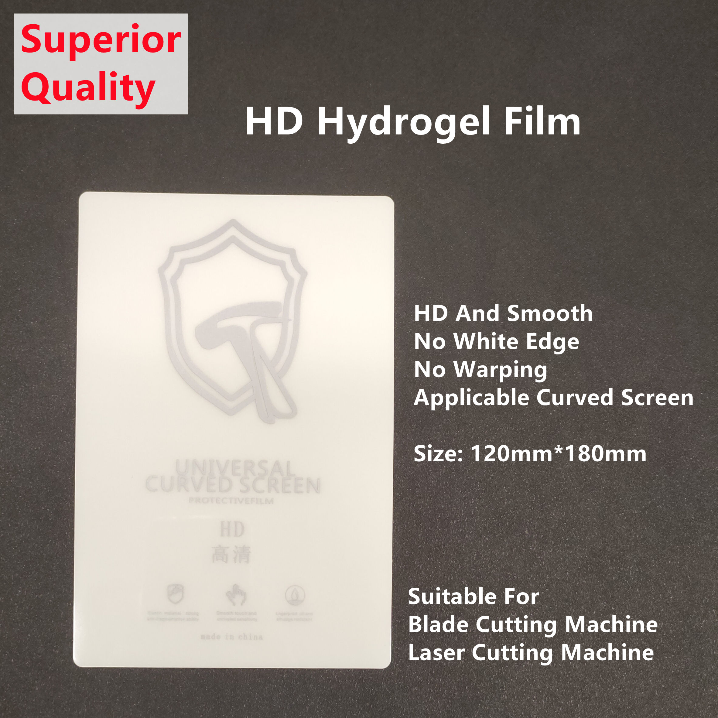 50pcs HD Hydrogel Film Matte/Anti Blue-Ray Universal Curved Screen