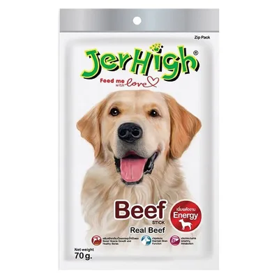 Jerhigh Beef Stick 70g x 3Packs