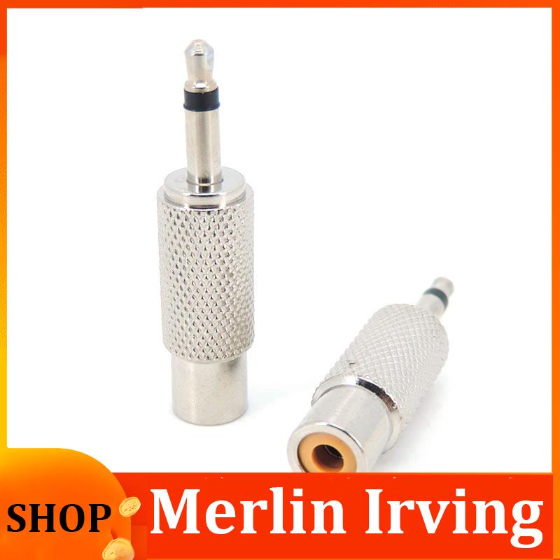 Jack 3.5mm Mono Male Plug to RCA Connector Female Jack High Quality RCA Jack Extension Adapter Audio 3.5mm Jack Converter
