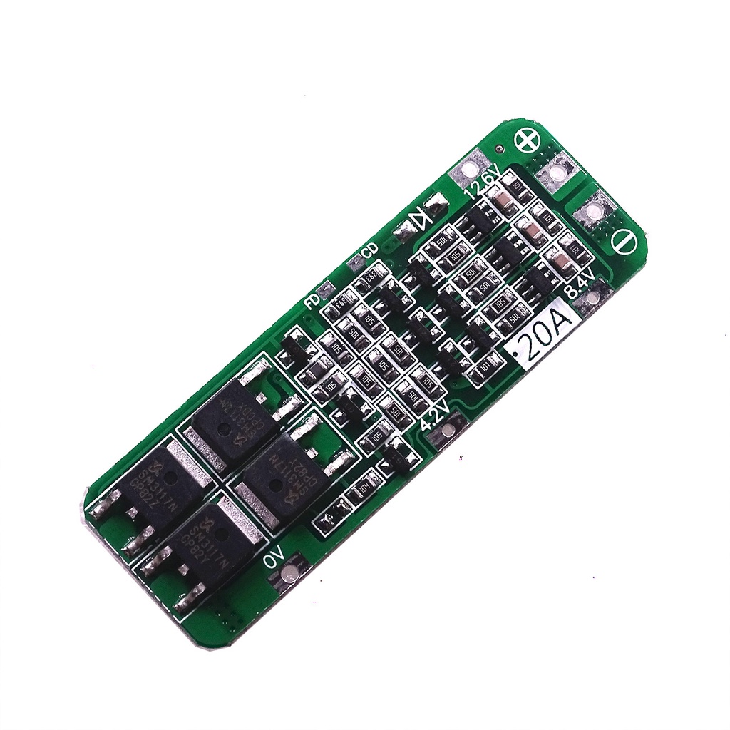 Mạch Sạc Pin 3S 12V-20A Sạc cân bằng và bảo vệ pin 18650 / Li-ion 3.7v (có chức năng phục hồi)