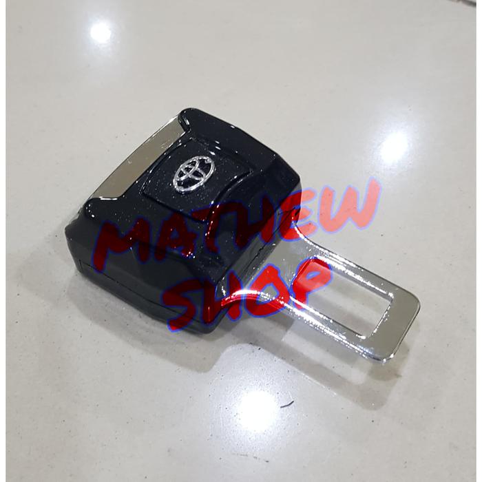 READY STOCK COLOKAN PRESS SAFETY BELT LOGO TOYOTA FORTUNER SEATBELT ALARM BUZZER STOPPER | HARGA BERSAHABAT Harga 86,310 rupiah*Gratis Ongkir
