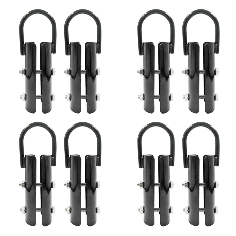 【Latest model】1.5 Inch Climbing Rope Clamp,8 Sets Rope Climb Clasp Workout Rig Attachment Hook for Rope Climbing Gym Strength Training ราคา 2,448 บาท*ส่งฟรี