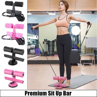 【SG Seller】Upgraded Version Sit Up Bar with foot Support/Home Exercise Equipment