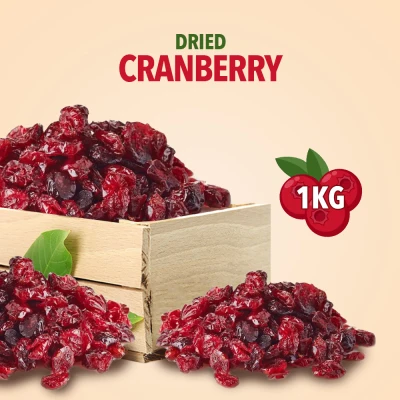 [NATURAL DRIED FRUITS]USA Ruby Dried Cranberries - 1KG