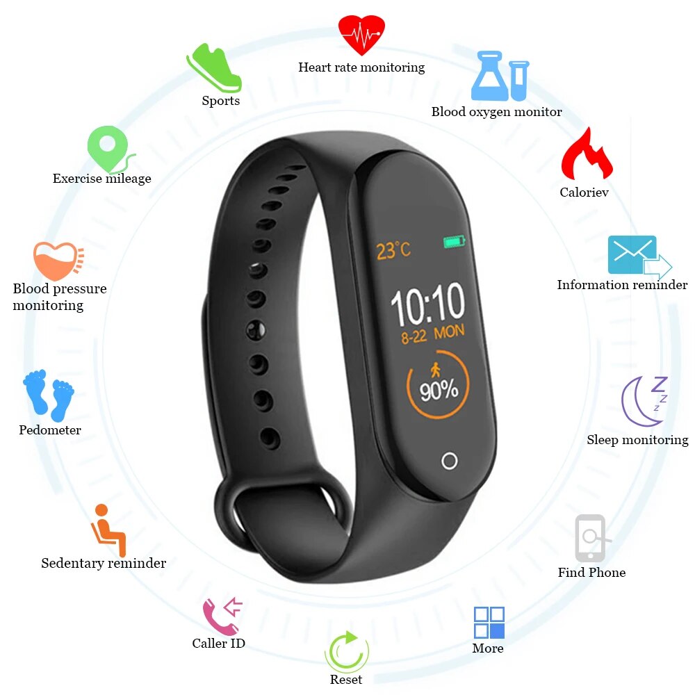 M4 fitness tracker new arrivals