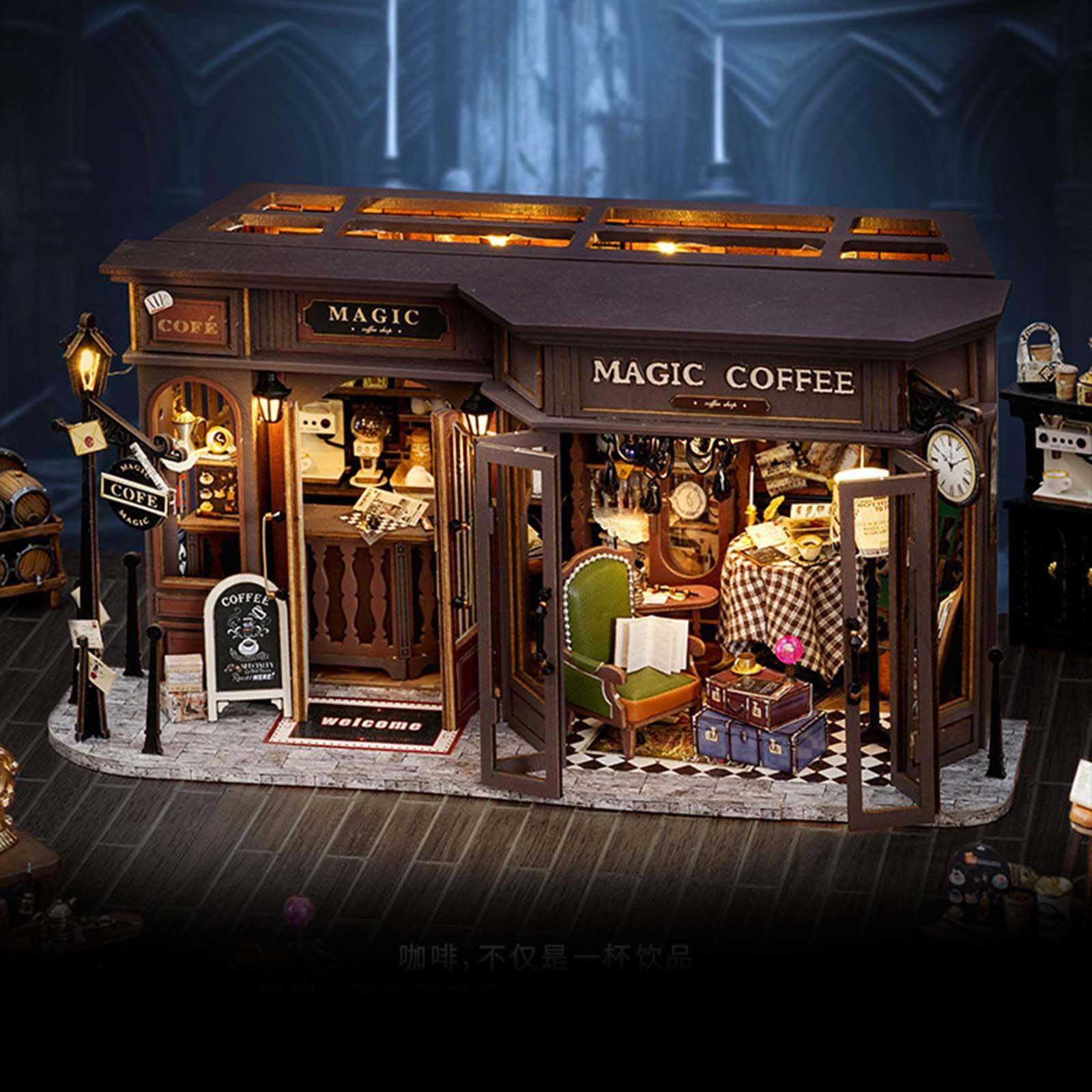 Baoblaze DIY Doll Houses with Furniture Mini House Making Kits with LED Dollhouse Handmade Toy for Family Kids Teens Valentine's Gift ราคา 2,449 บาท*ส่งฟรี