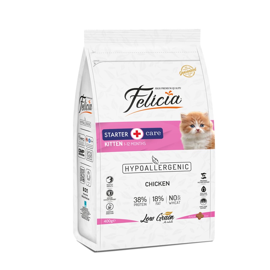 Thức ăn cho mèo con felicia kitten food with chicken bao 12kg - xuất xứ thổ nhĩ kỳ