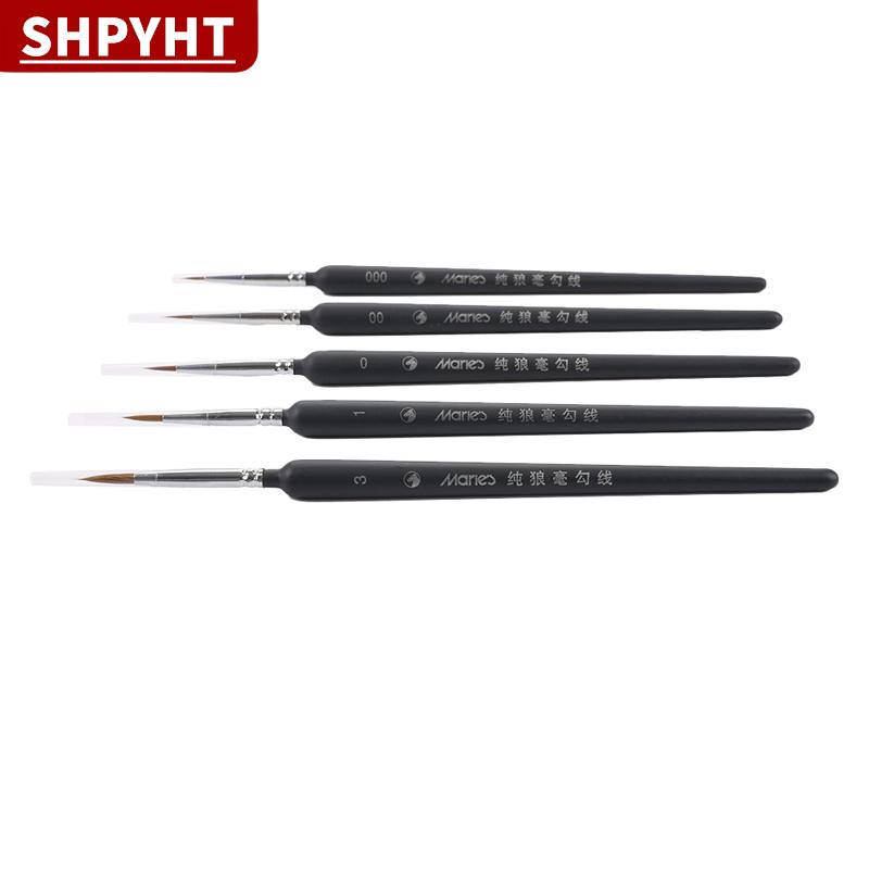 [COD] SHPYHT Cọ vẽ thu nhỏ cọ ni lông chuyên nghiệp bút kẻ mỏng vẽ Acrylic