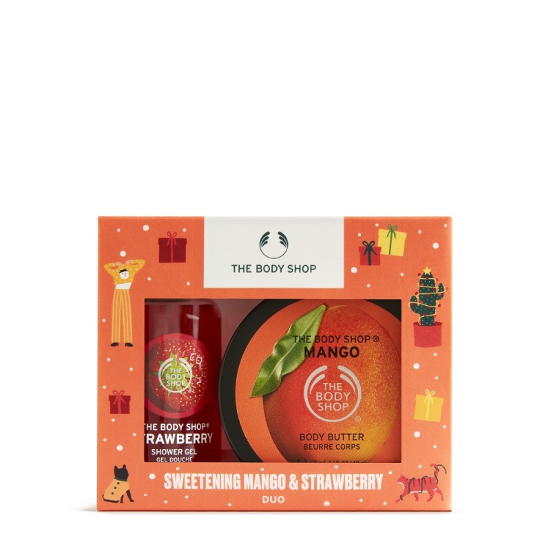 Buy The Body Shop Sweet Mango & Strawberry Duo ( Christmas Gift Set) Singapore