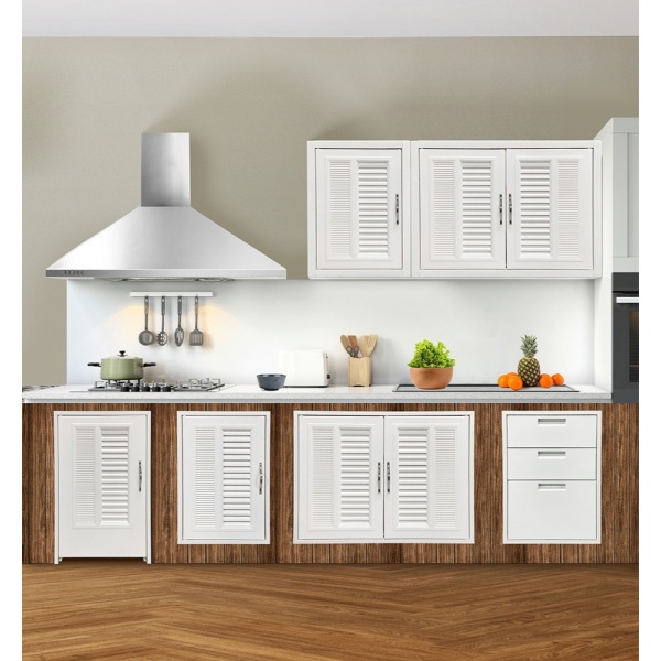 Global House CLOSE ตู้ตั้งพื้นท็อปเรียบสเเตนเลส ขนาด 89x51x80 ซม. STROM-01 สีขาว รับประกันของเเท้! ราคา 4,190 บาท*ส่งฟรี