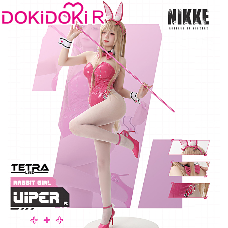 IN STOCK Viper Cosplay Game GODDESS OF VICTORY: NIKKE Dokidoki-R NIKKE Cosplay Viper Bunny Girl Cosp