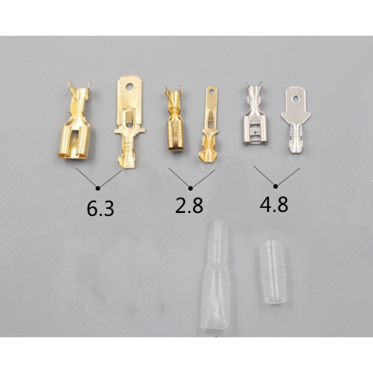 Bộ Cos xe máy 2.8mm 4.8mm 6.3mm