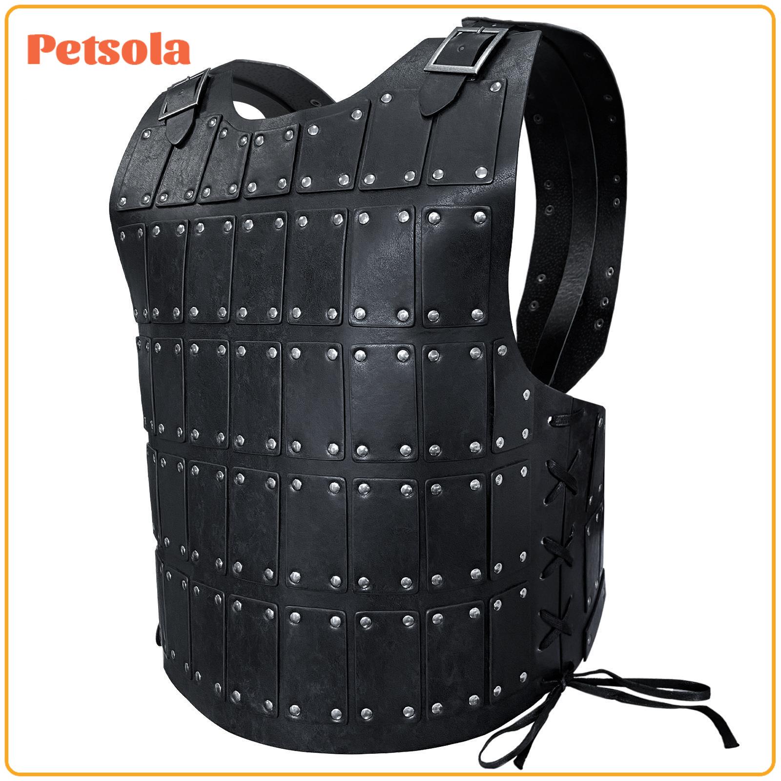 ของเล่นและของสะสม PETSOLA สไตล์ยุคกลางแผ่นเกราะหน้าอกสำหรับคอสเพลย์ LARP ปาร์ตี้ฮาโลวีนเครื่องแต่งกายพร้อมสายรัดปรับได้และหัวเข็มขัดโลหะ ราคา 4,599 บาท*ส่งฟรี