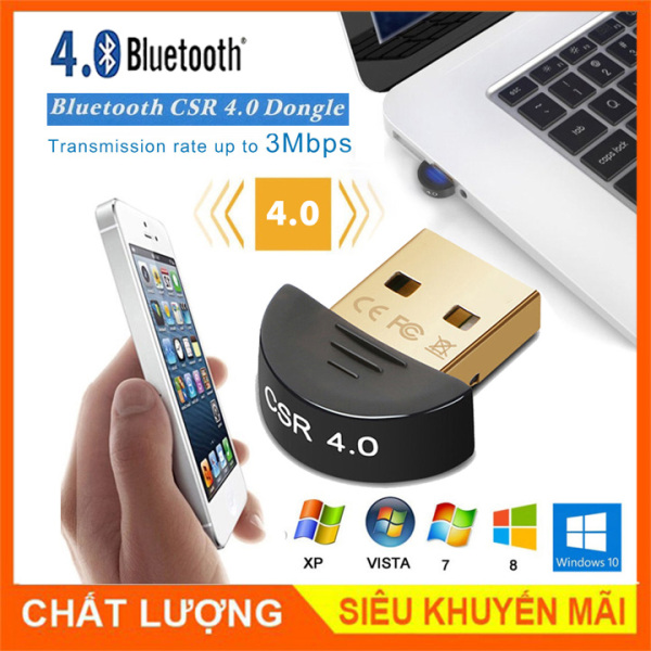 [LOẠI XỊN] USB Bluetooth CSR 4.0 - Thiết Bị Kết Nối Bluetooth 4.0 Qua Cổng USB - USB Phát bluetooth 4.0 DONGLE