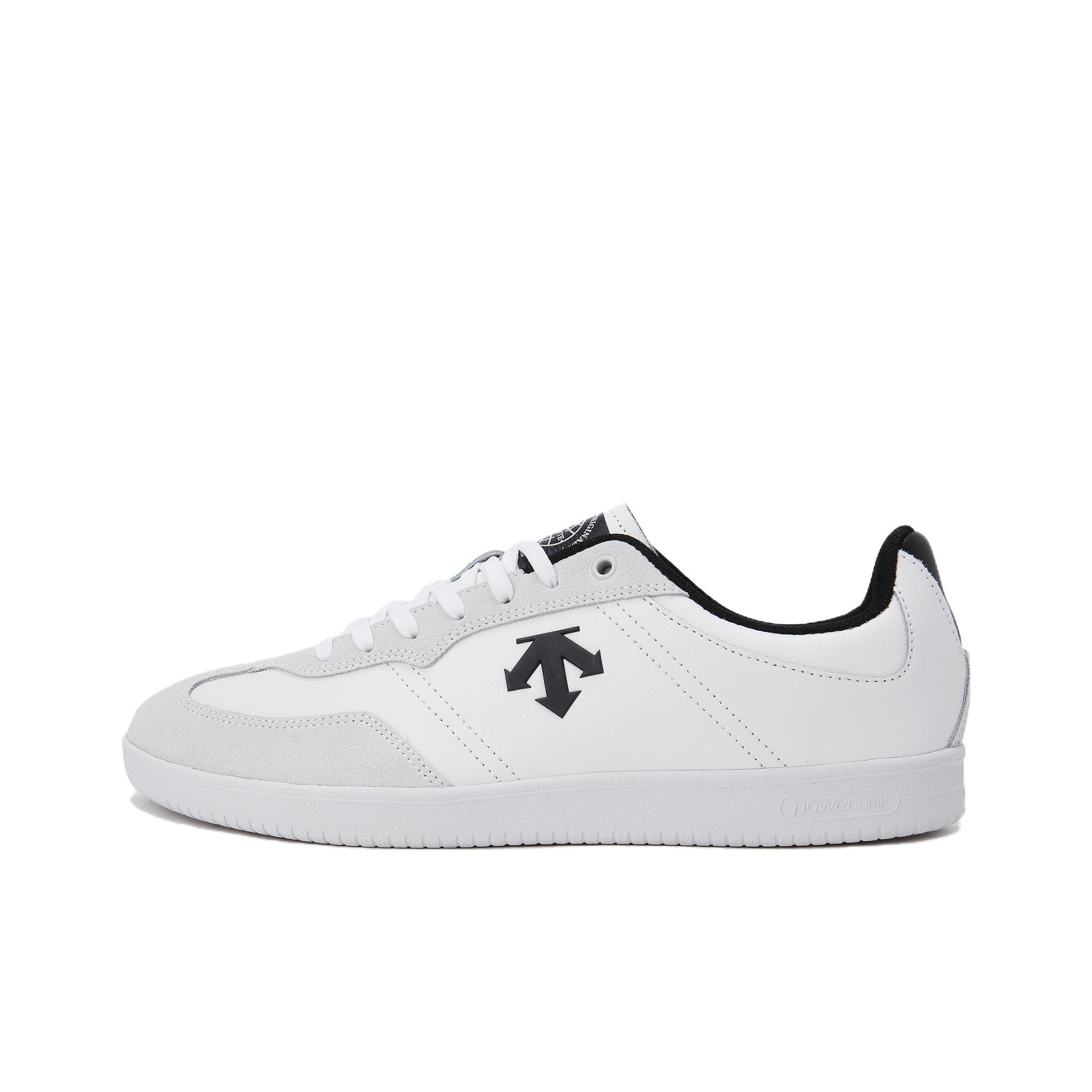 รองเท้าผู้ชาย DESCENTE Edge Court Low top รองเท้าสเก็ตบอร์ด Unisex สีขาว SP123LSN11-BKWH