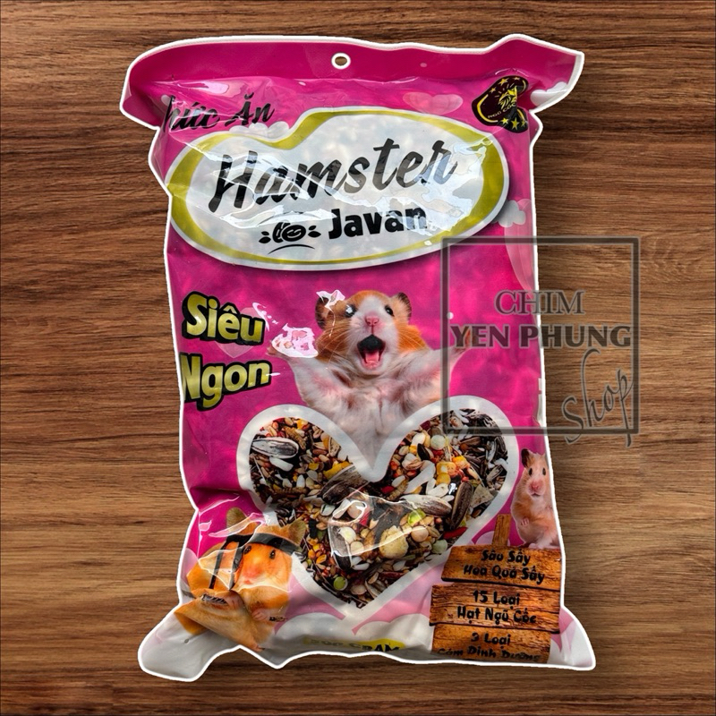 Thức ăn hỗn hợp cho Hamster cơ bản (gói 500g)