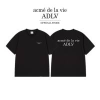 ADLV [acme de la vie] เสื้อยืด Oversize รุ่น Basic Logo Short Sleeve T-Shirt Black (50151SBLSSU_F6BKXX)