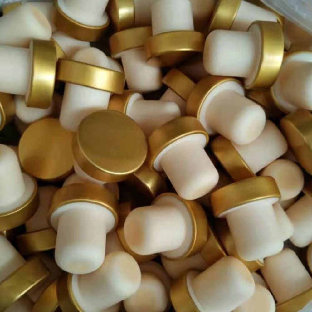 GUDAN 10/20Pcs Đầu nhôm Nút chai hình chữ T Có thể thay thế Gỗ Nút bịt nắp rượu Hữu ích Tái sử dụng 