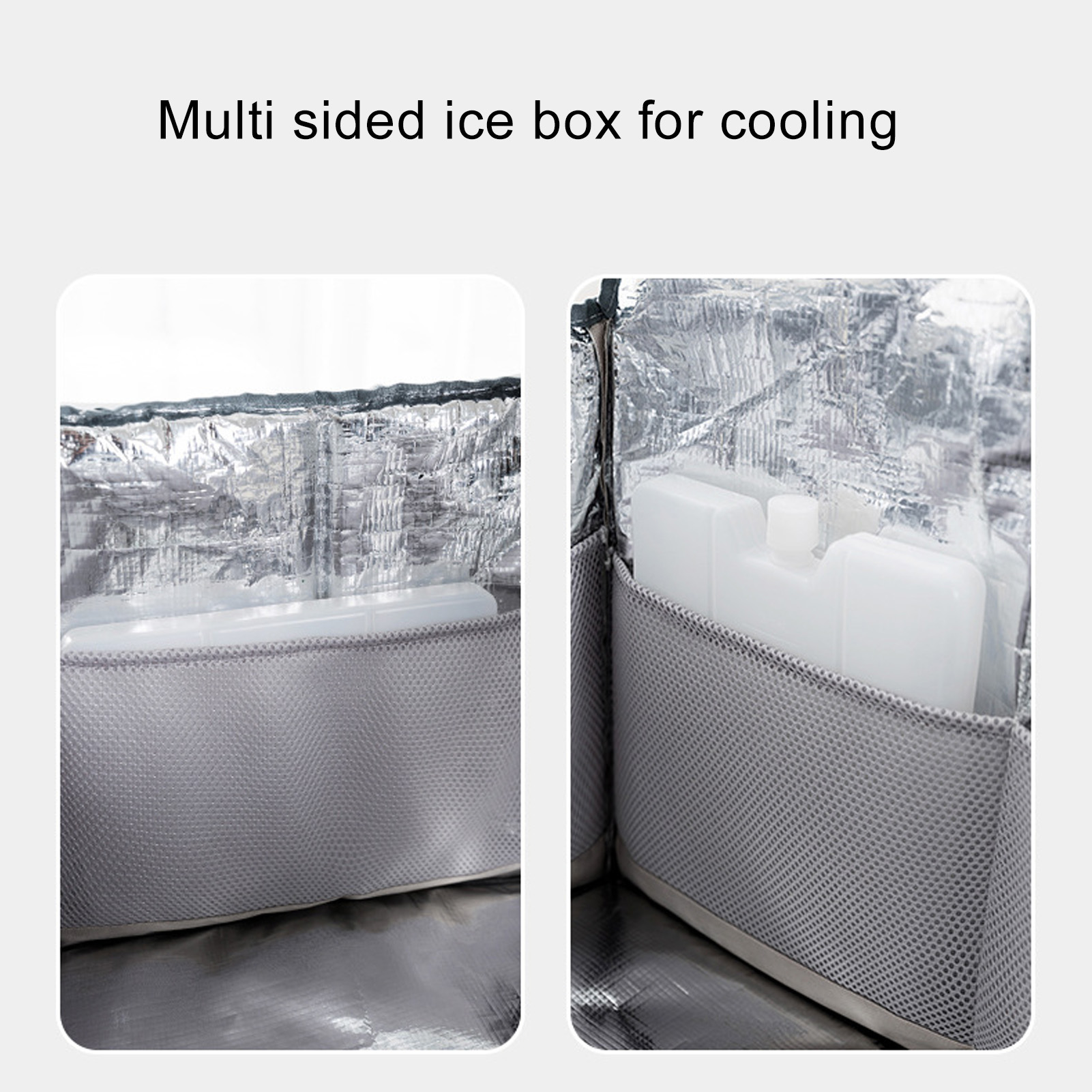 Luqeeg Dog Summer Cooling Housenonslip Lightweight Absorbs Heat Sleeping Ice Home Oxford Cloth Pet Cooling Essentials Gear House with a Unique Cool Technology for Cat or Dog (M) - 2