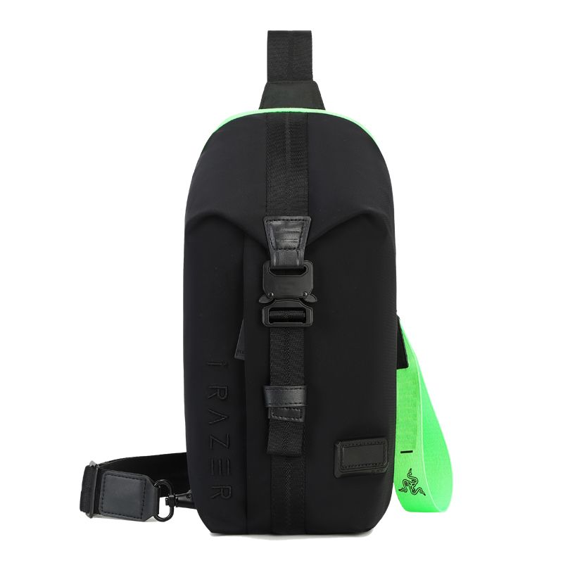 Tumi đạn đạo Túi ni-lông đeo trước ngực nam Razer RAZER 798701 Trọng lượng nhẹ Túi đeo chéo giản dị 