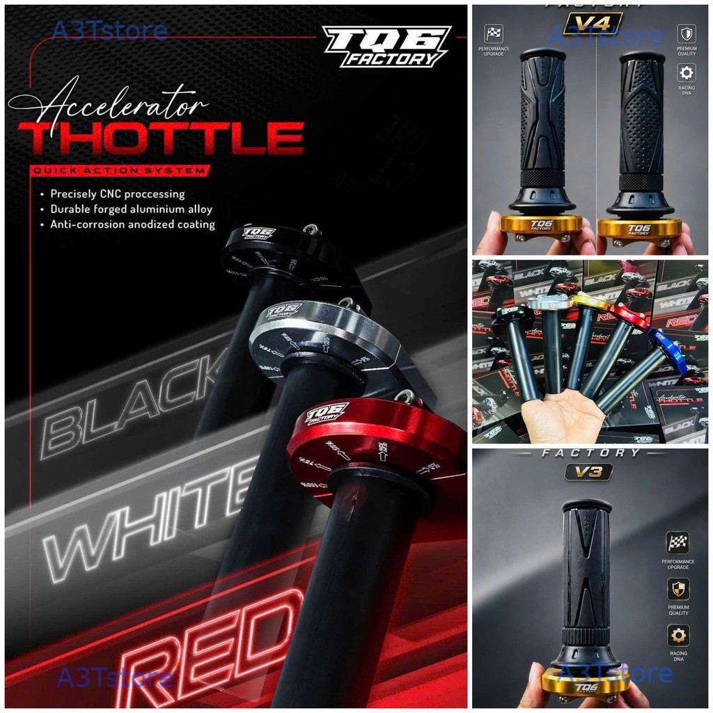 Cùm Tăng Tốc TQ6 Factory Full CNC  Phù Hợp Các Dòng Xe Honda, Chất Liệu Bền Bỉ, Chắc Chắn tproracing_motorcycle