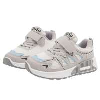 Tinahao Kids Sport Shoes - Breathable Mesh Magic Tape Non-Slip Thick Sole with Laces for Comfort and Safety Sneakers