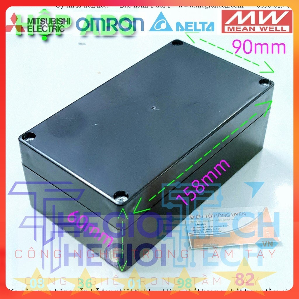 Hộp ABS chống nước nhiều mẫu - 160x90x60mm