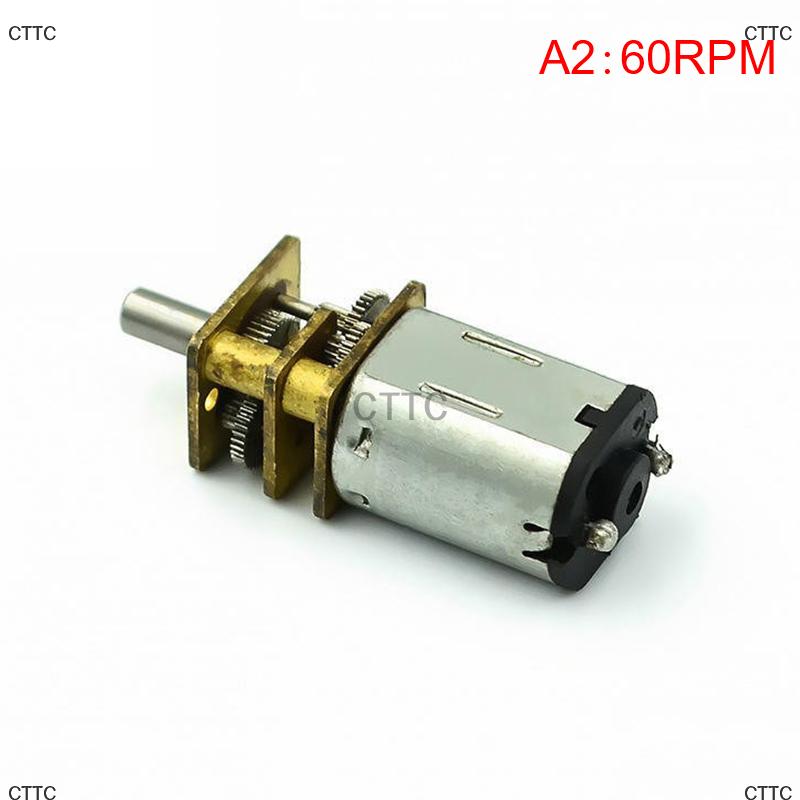 {keluan} Micro N20 Bánh Động Cơ Tốc Độ Chậm Kim Loại Hộp Số Giảm Tốc Động Cơ Điện Tự Làm Đồ Chơi - 4