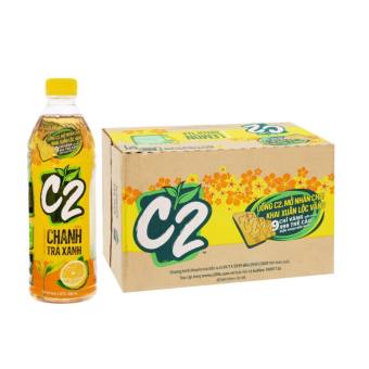 Trà Xanh C2 Hương Chanh Chai 500ml (thùng)