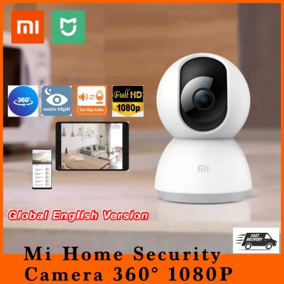 [Global Version] Xiaomi MIJIA Mi Home Security Camera 360 CCTV 1080P FHD, Infrared Night Vision Wifi Security Camera