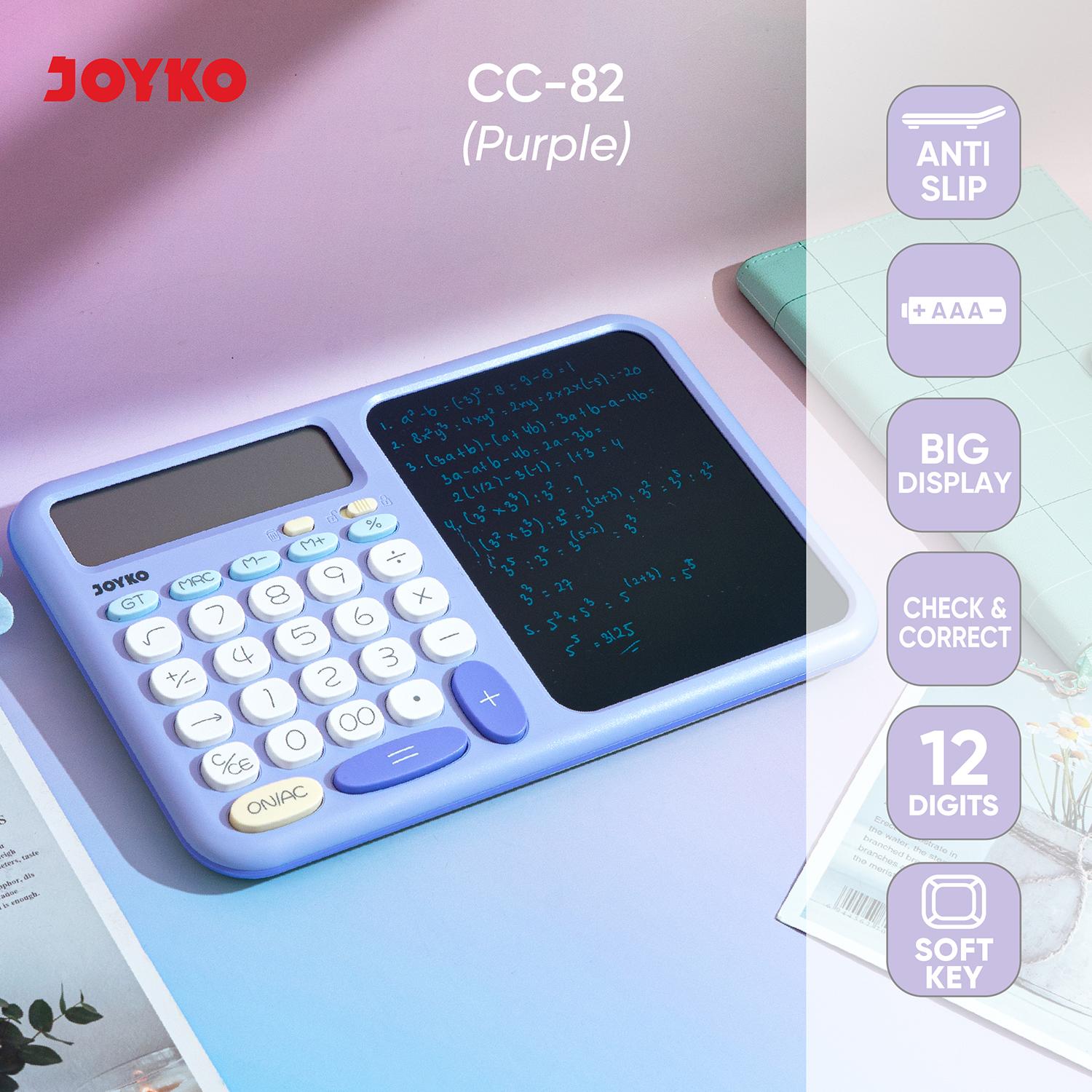 JOYKO Kalkulator Calculator With Writing Pad CC-82 12 Digits