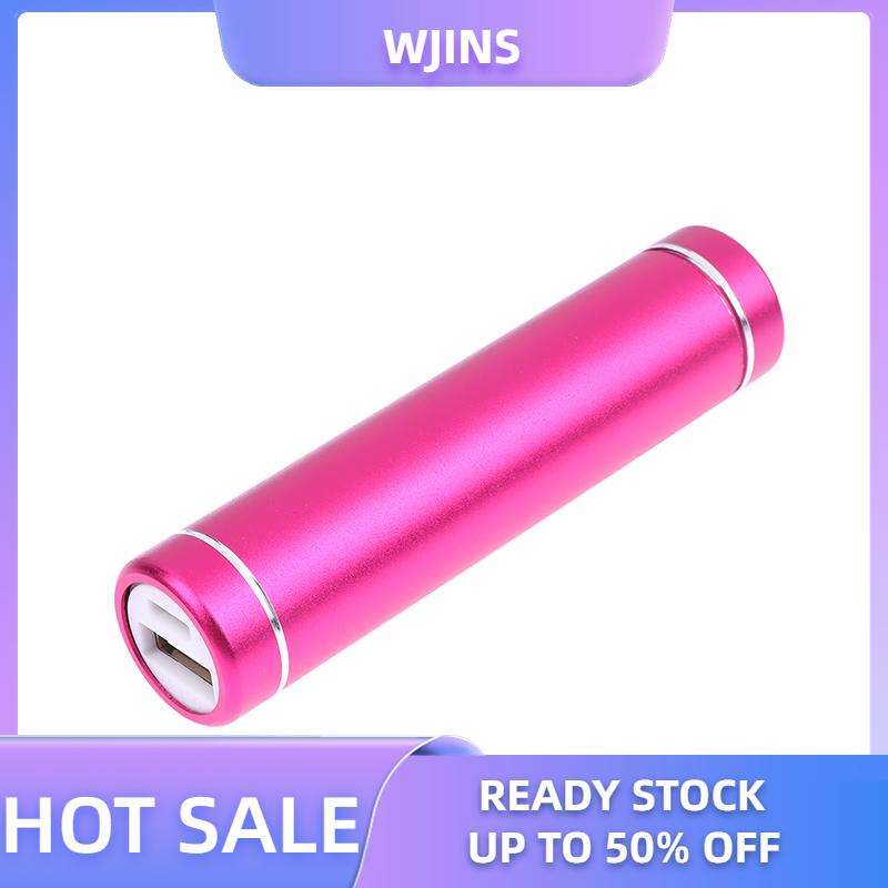 WJINS 18650 ngân hàng điện trường hợp Kit hình trụ hợp kim nhôm hàn-miễn phí Loại C điện thoại di động cung cấp Kit Pin trường hợp - 4
