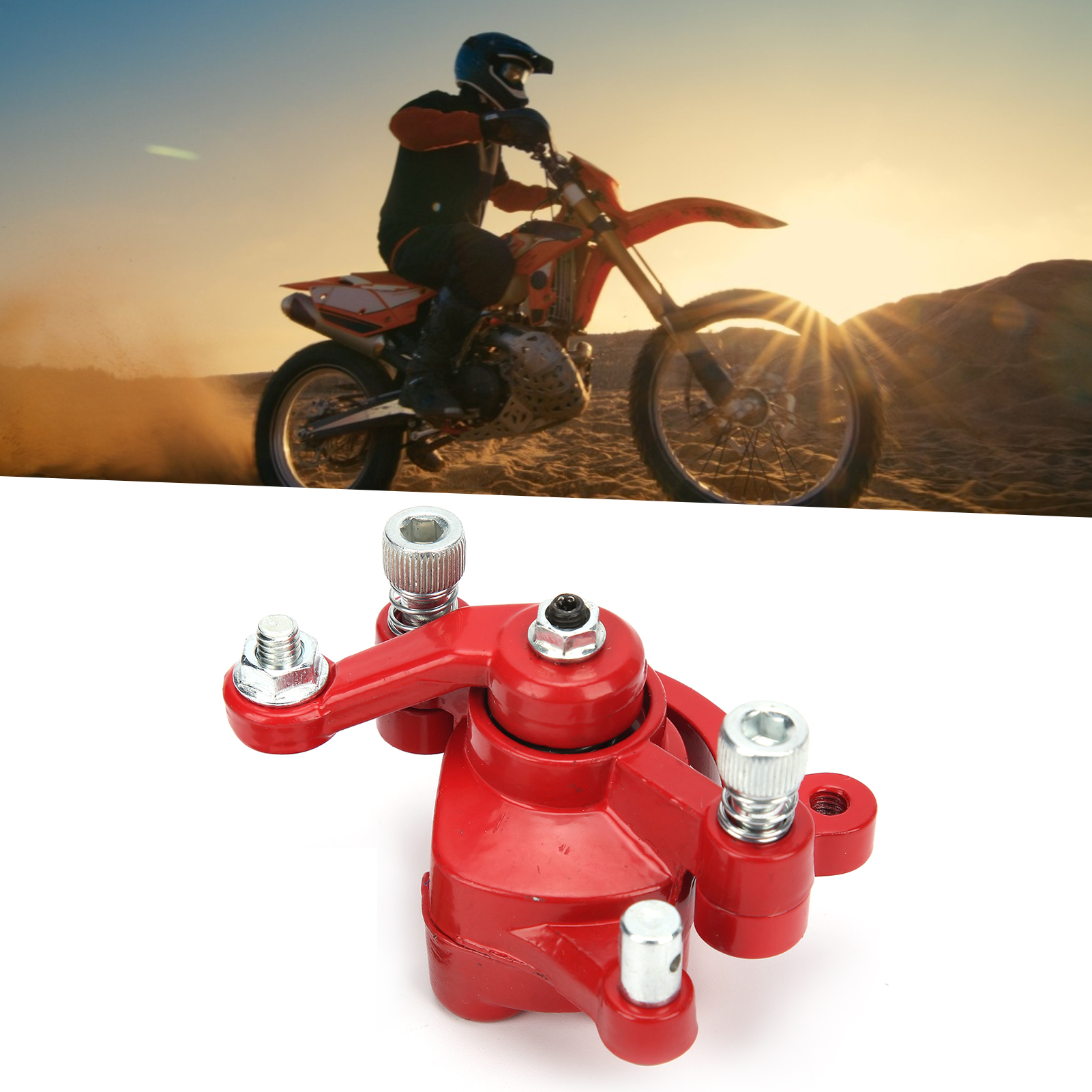Má kẹp đĩa phanh với má phanh phù hợp cho 33cc motovox mvs10 43cc 47cc 49cc Moto ATV Dirt Pocket xe đạp