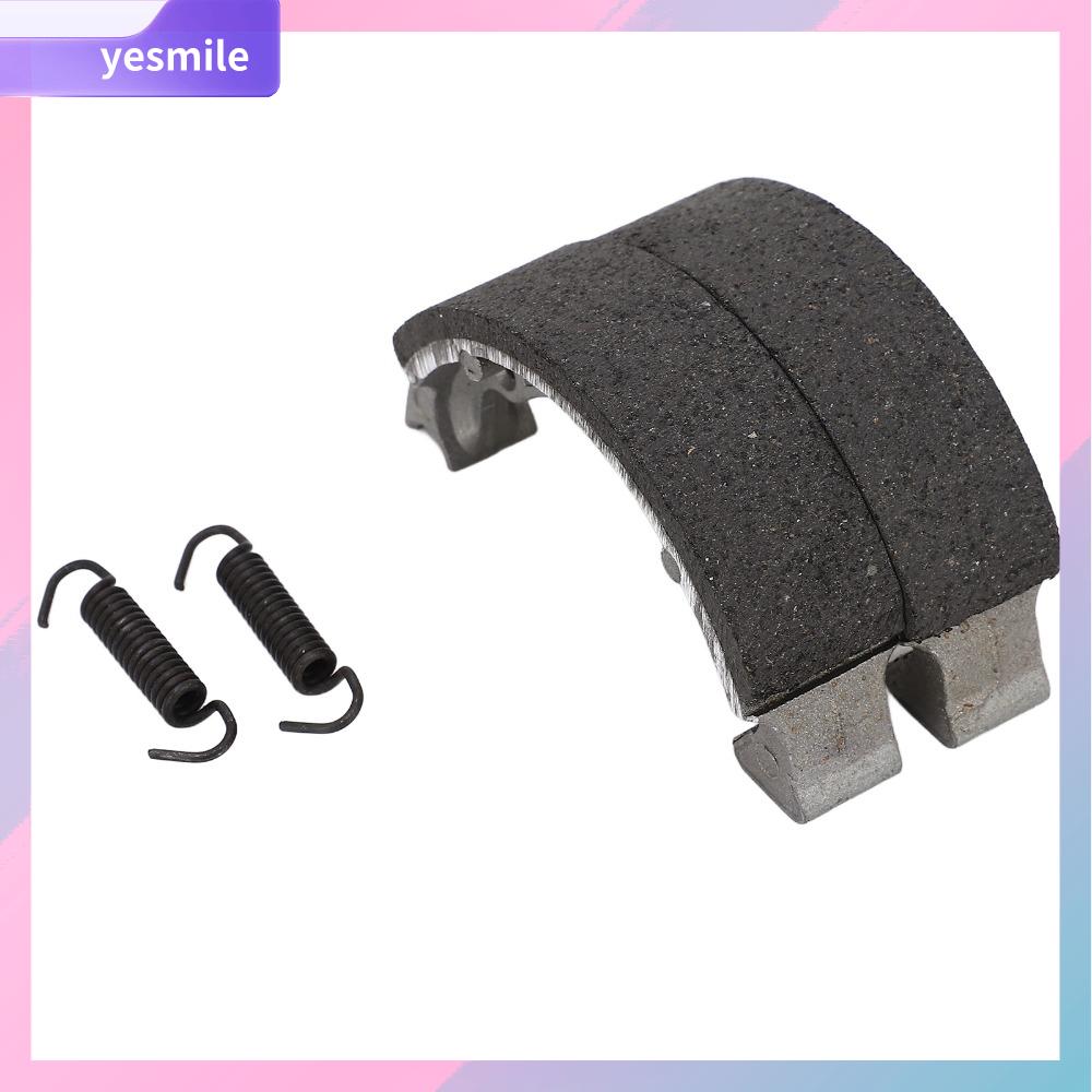 YESMILE loại Má phanh xe tay ga điện Dừng điện Đen Má phanh tang trống Bền bỉ Má phanh Cho MAX G30 Xe tay ga điện