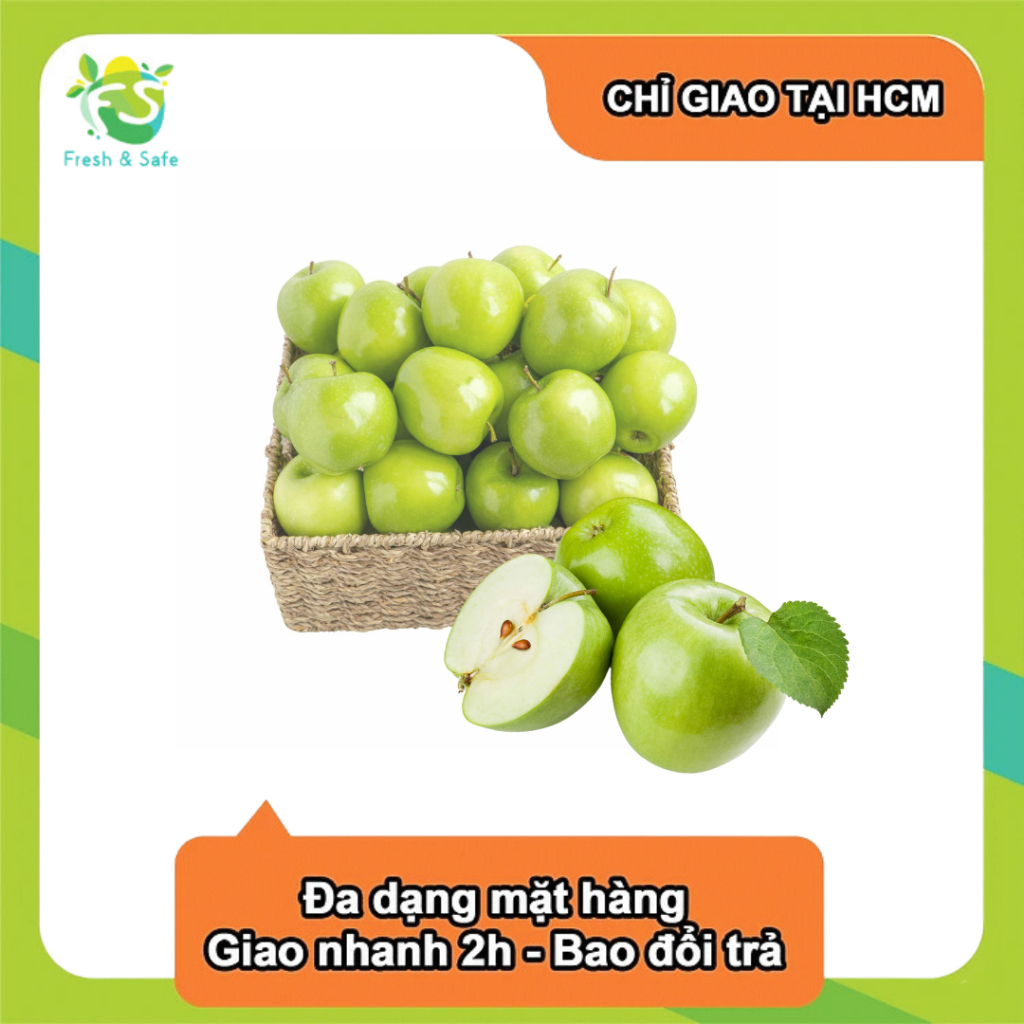 [Chỉ Giao HCM] Táo xanh nhập khẩu Granny Smith - 2 trái 400g