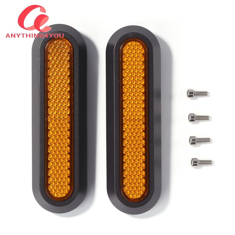 New Arrival 2pcs Safety Reflective Rear Wheel Hub Cover for Xiaomi Mi