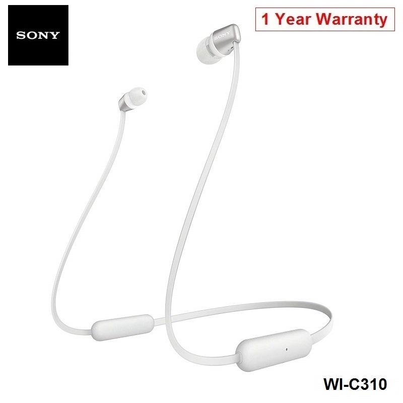 Sony WI-C310 Bluetooth Wireless Earphone Headset Magnet with Mic Singapore