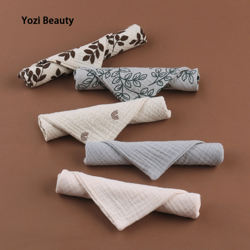 TIANLEYU Soft and breathable square face towel with hooks, suitable for children's use ราคา 108 บาท*ส่งฟรี