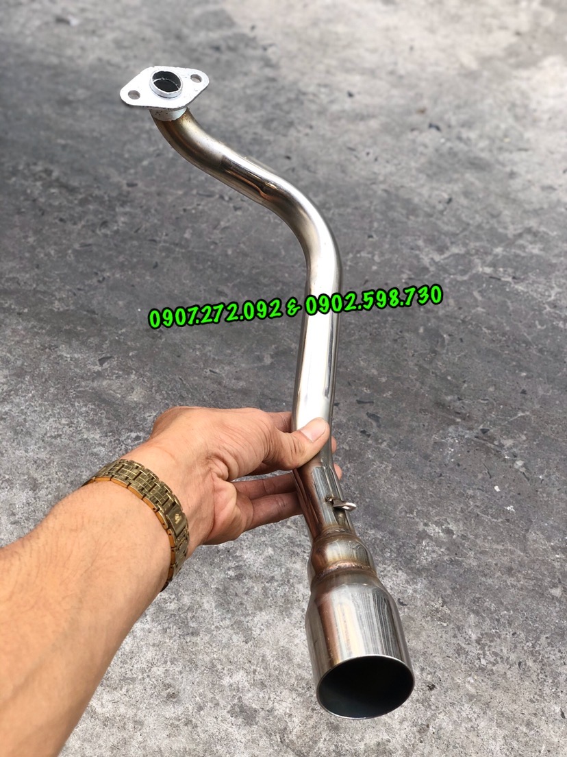 [HCM]cổ pô VISION CŨ-SCOOPY gắn lon phi 27X51